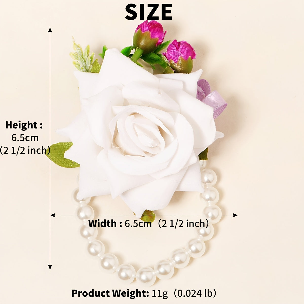 Rose Wrist Corsage Wedding Bride Bridesmaids Corsages