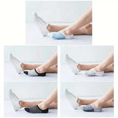 Men's Solid Liner Anklets Socks for Outdoor - 5 Pack