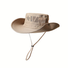 Sun Hat Wide Brim Breathable Mesh UPF 50 Waterproof Fishing Hat