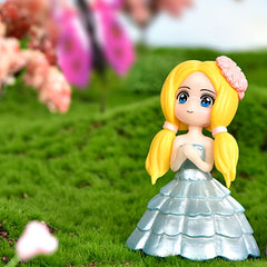 Princess Skirt Girl Micro Landscape DIY Cake Decoration Accessories