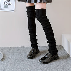 Knitted Leg Warmers Over the Knee Socks Women's Stockings