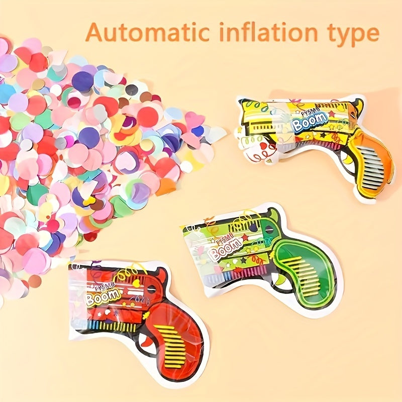 Inflatable Fireworks Gun Party Toy for Birthday Christmas Wedding