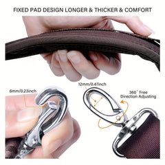 86 cm Bag Shoulder Straps Non-Slip Pad Dual End Adjustable Strap Replacement