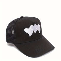 Heart Embroidered Baseball Cap Trucker Hat Dad Hats Sun Hat