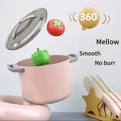 32pcs Kids Kitchen Toy Accessories Pretend Cooking Playset Play Pots Pans Utensi