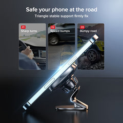 360° Magnetic Car Phone Holder Air Vent Mount GPS For IPhone Xiaomi