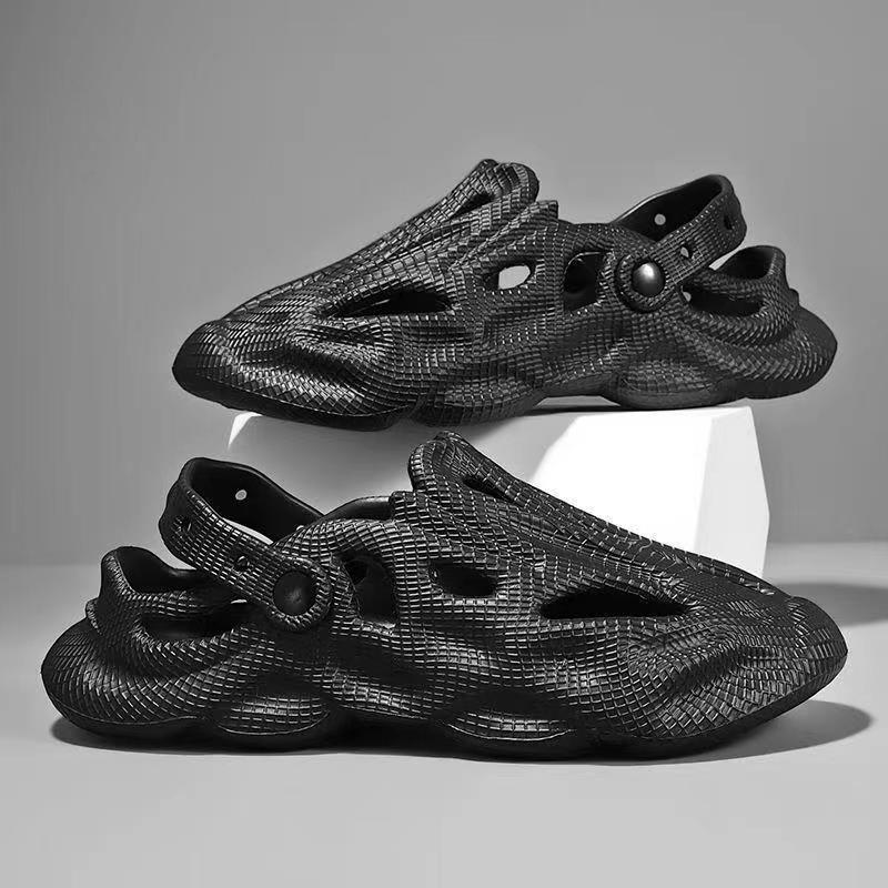 Men's Plain Clogs Anti Skid Slippers Quick Drying Foam Runners