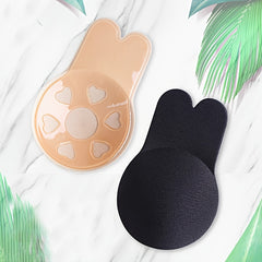2pcs Women Push Up Bras Self Adhesive Silicone Strapless Invisible Bra