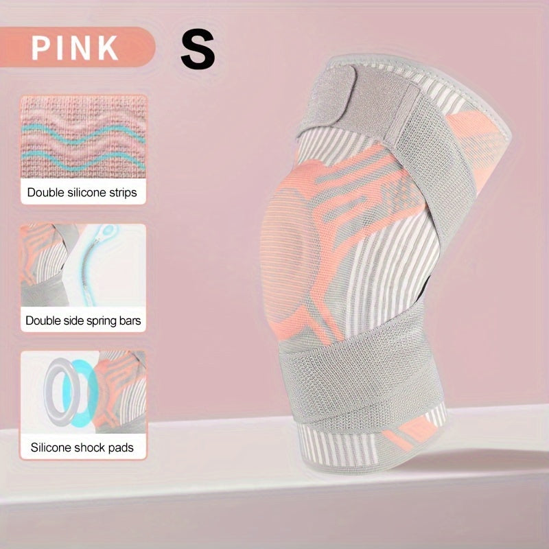 Knee Pad with Gel Pad and Stabilizer for Meniscus Support