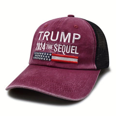 Vintage Washed Distressed Trucker Hat Adjustable Mesh Dad Hats