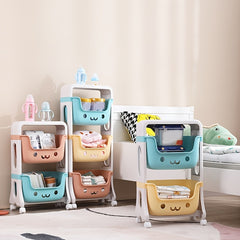 1pc Kids Toy Storage Rack High Appearance Level Room Decoration