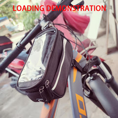 B SOUL Bike Phone Bag Touch Screen Front Beam Saddle Bag