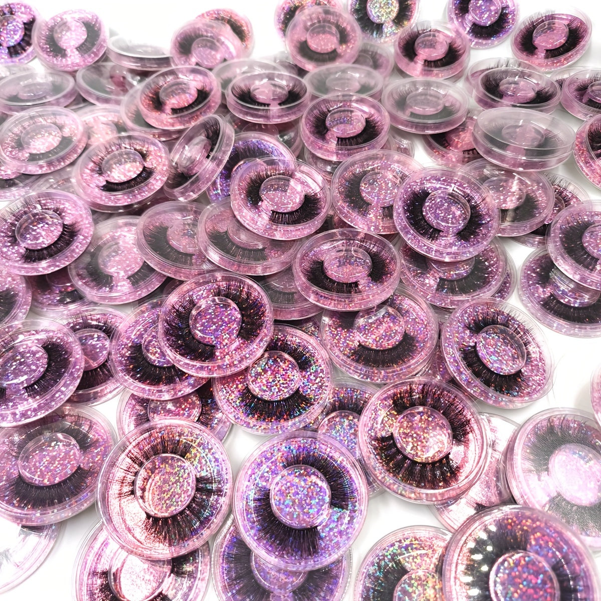 30 Pairs Mixed Style 3D Fluffy Faux Mink Lashes for Daily Makeup