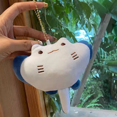 Ocean Devil Fish Plush Bag Pendant Doll Toy - Soft & Stuffed Animal Charm