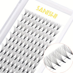 10D 0.07 Premade Spiky Eyelash Cluster Lashes D Curl 10DD
