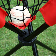 Baseball Caddy Softball Coaching Accessories Batting Tee & Rack