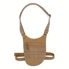 Anti Theft Shoulder Bag Hidden Molle Pockets & Waist Band