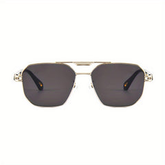 Men's Retro Metal Square Sunglasses UV Protection