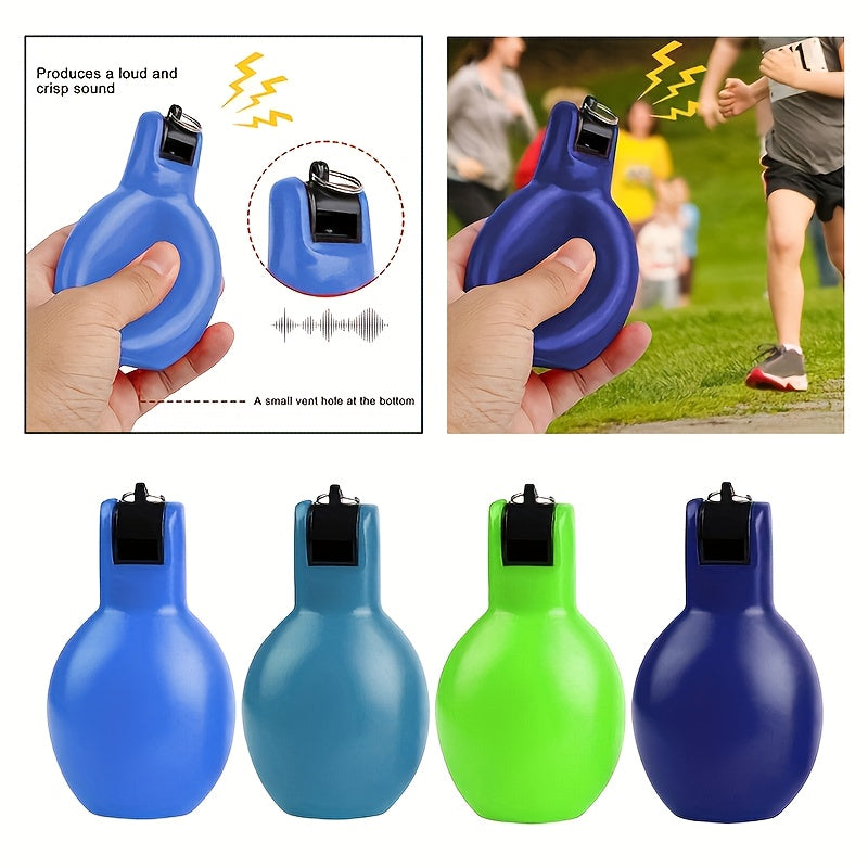 1pc Hand Squeeze Whistle For Coaches Referees Survival