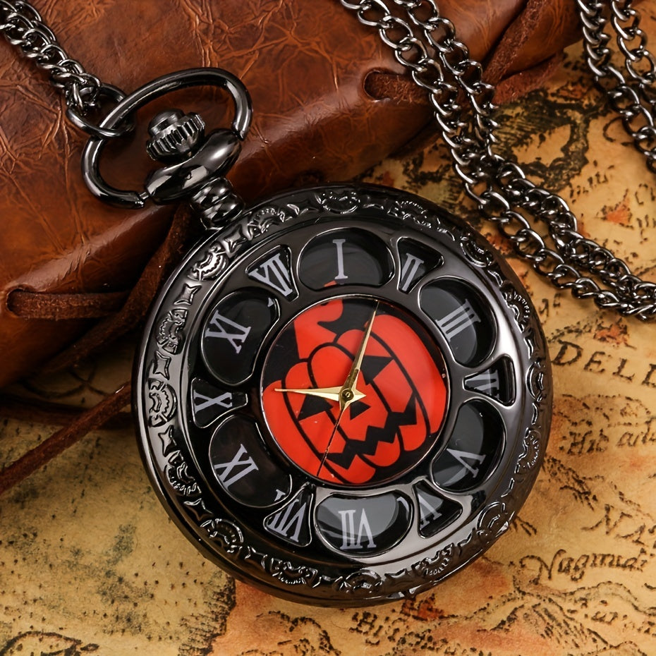 Vintage Halloween Cosplay Pocket Watch Kids Accessories