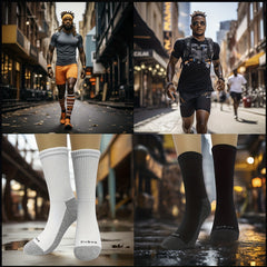 12 Pairs Moisture Socks Men Women Comfortable Casual