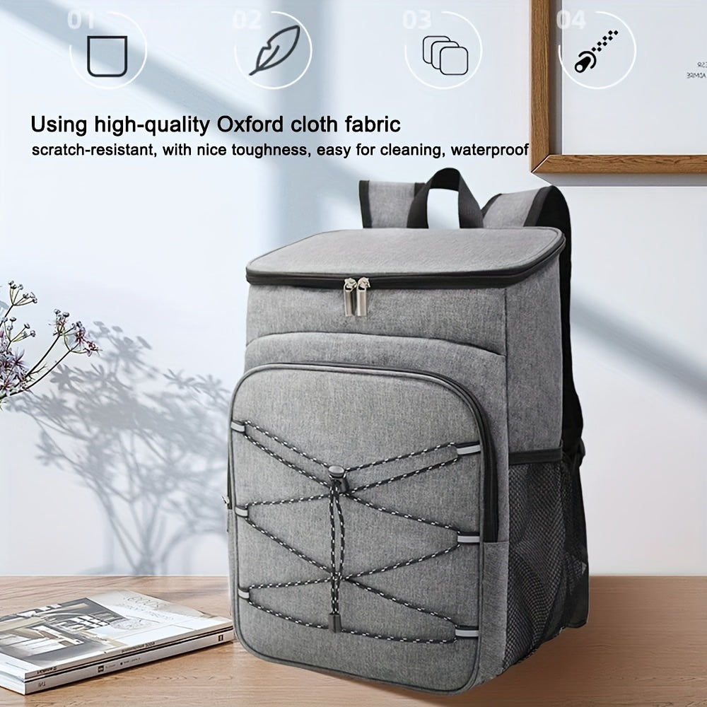 Insulated Picnic Backpack Durable Leak Proof Shoulder Straps