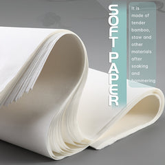 200 Sheets Ink Drawing Paper Watercolors Calligraphy Soft Pad