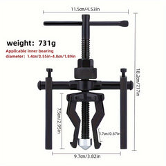 3 Jaw Pilot Bearing Puller Heavy Duty Gear Extractor