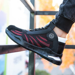 Steel Toe Work Safety Shoes Stab-resistant Industrial Construction Sneakers