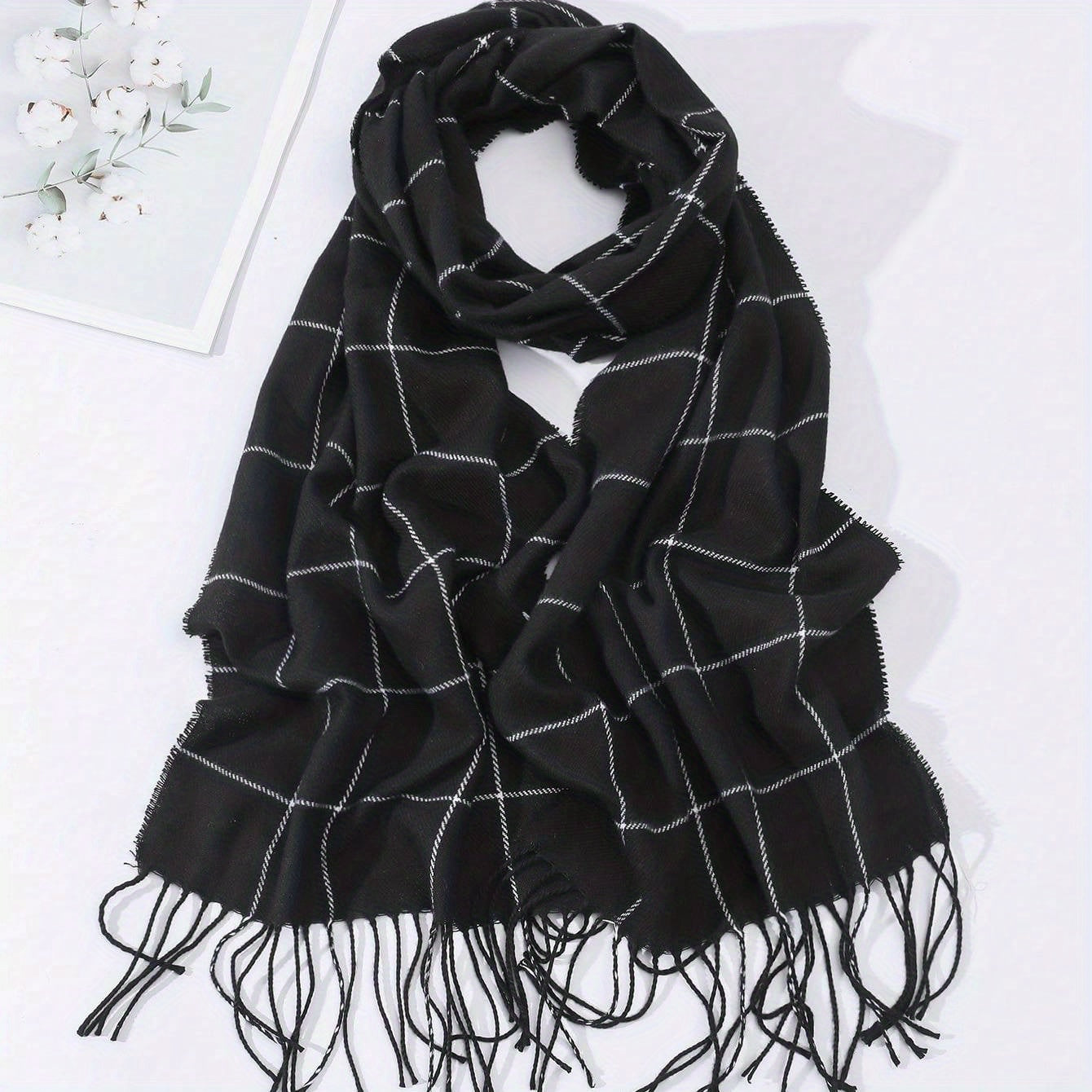1pc Men's Retro Scarf