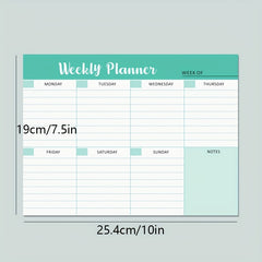 Note Book WEEKLY PLANNER English Week Plan Coil Daily Planning Record Book