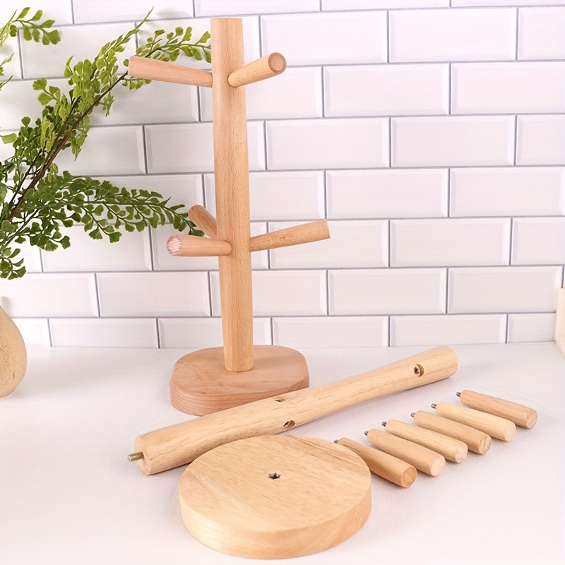 Wooden Cup Rack Kitchen Shelf Two Sizes