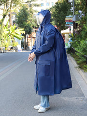 Hooded Raincoat for Women Camping Hiking Mountaineering