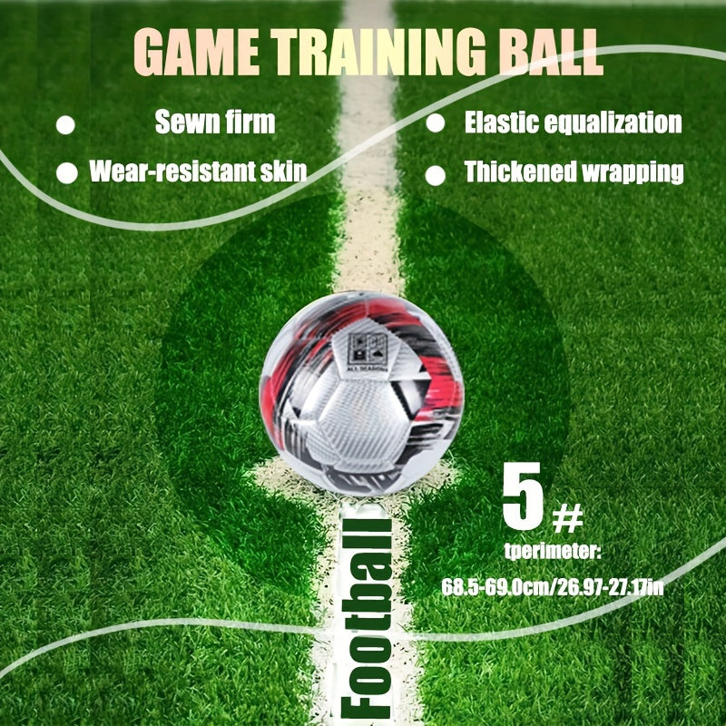 Laser Football Soccer Ball for Outdoor Training and Entertainment