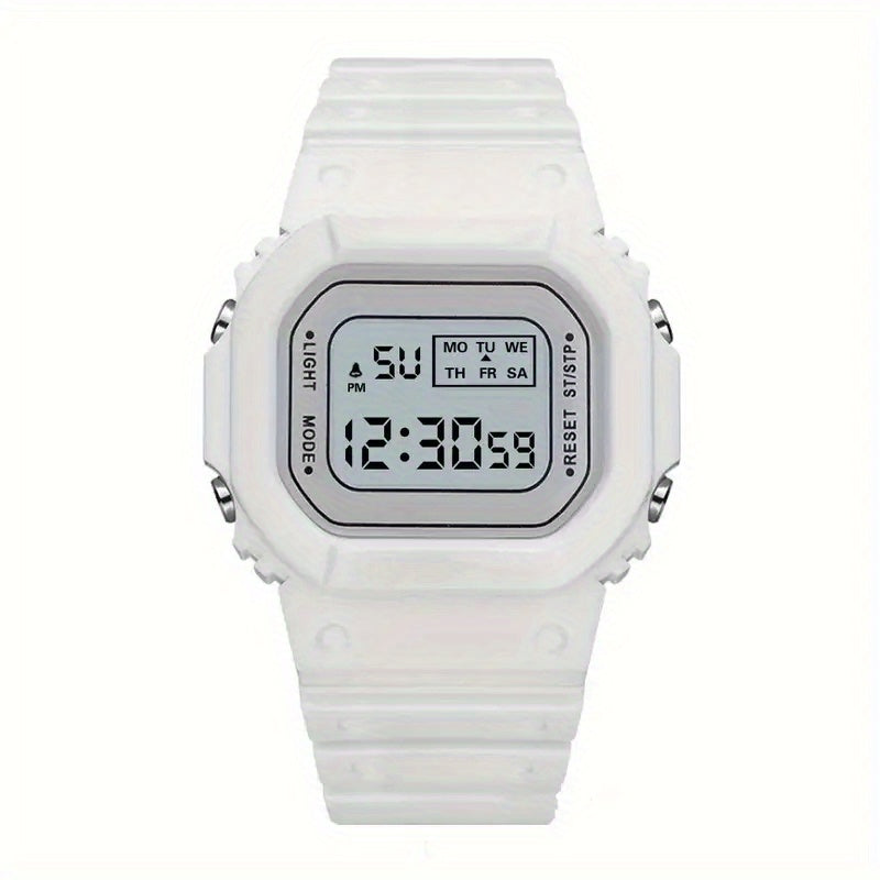 Kids Waterproof Electronic Watch - Multiple Colors