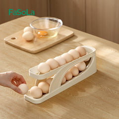 Fasola Egg Storage Box - Refrigerator Side Door Egg Shelf