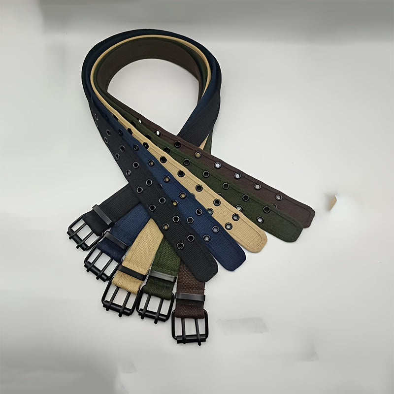Men's Double Pin Buckle Belt