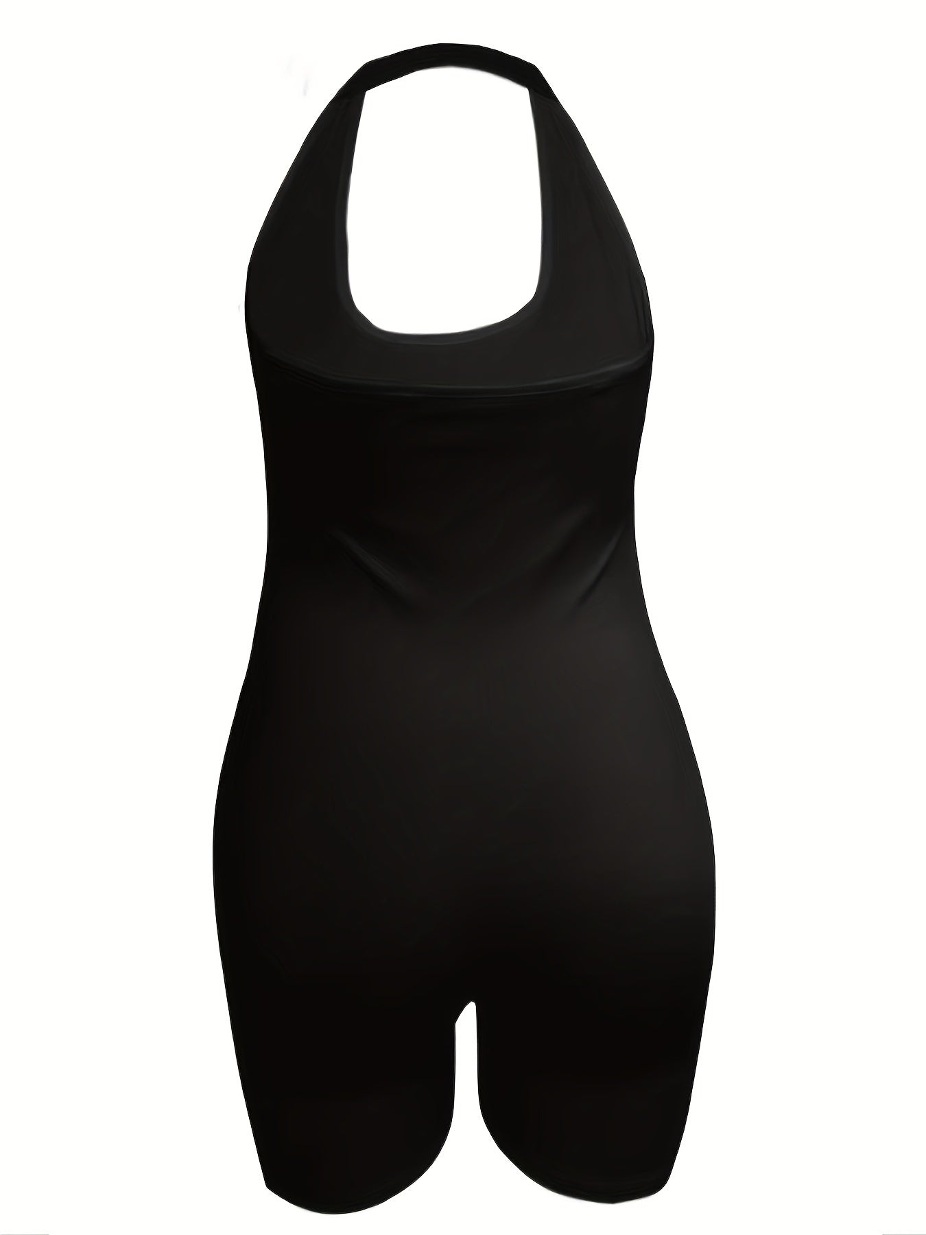 Women's Slim Halter Neck Romper Jumpsuit