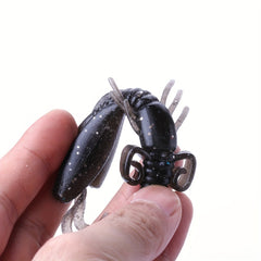5pcs Shrimp Shape Soft Bait 3.54in