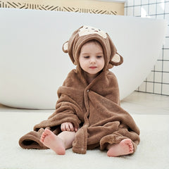 Soft & Warm Toddler Baby Hooded Towel for Newborns Infants & Toddlers