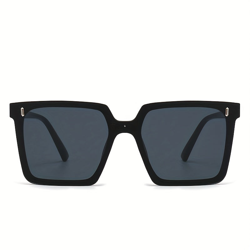 Square Frame UV Protection Sunglasses With Case