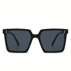 Square Frame UV Protection Sunglasses With Case