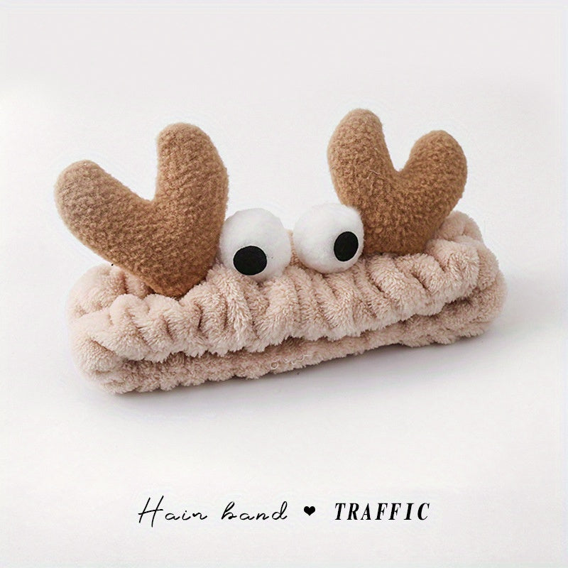 Coral Fleece Plush Hairband Hair Accessories