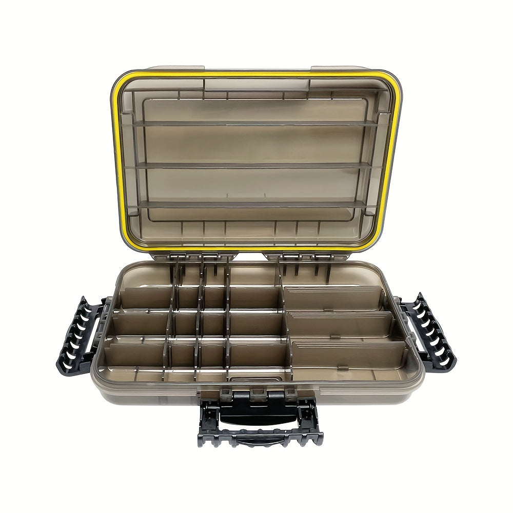1pc Grid Storage Box Parts Tool Box Plastic Screw Electronic Accessories