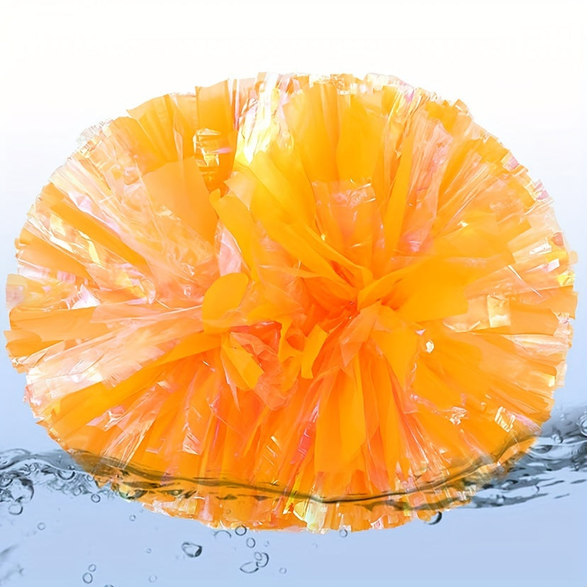 2pcs 11.81inch Colorful Cheering Poms Handheld Props Dancing Supplies