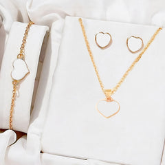 Student Silicone Watch & Heart Jewelry Set