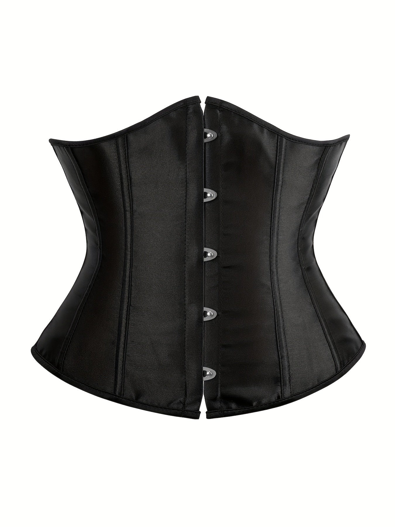 Strapless Corset Bustier Body Shaper Lace Up Lingerie