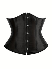 Strapless Corset Bustier Body Shaper Lace Up Lingerie