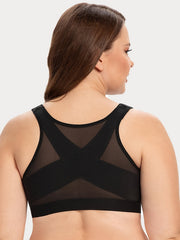 Bra Women's Plus Front Closure Post Surgery Bra
