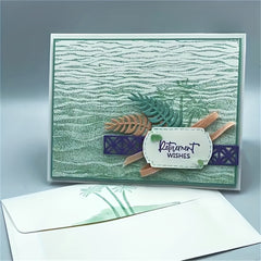Gentle Waves Stamps DIY Scrapbooking Album Card Making Rubber Clear Stamps